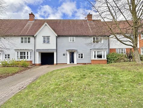 4 bed terraced house for sale in Main Road, Great Leighs, Chelmsford ...