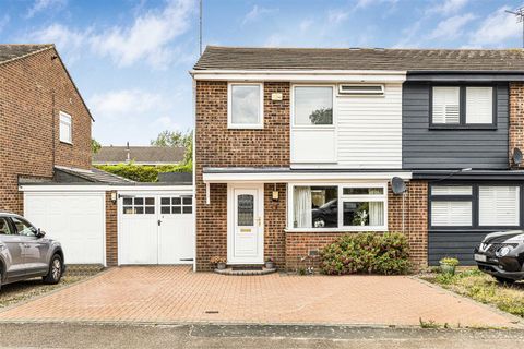 3 bed semi-detached house for sale in Ellison Lane, Hardwick, Cambridge ...