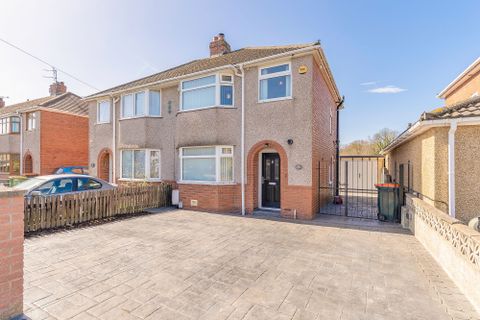 3 bed semi-detached house for sale in Hampshire Crescent, Newport NP19 ...