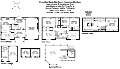 6 Bed Detached House For Sale In Star Lane Highclere Newbury