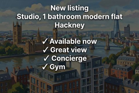 Hewett Street, London EC2A, Studio to rent