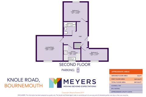 2 Bed Flat For Sale In St Andrews Court Knole Road Bournemouth