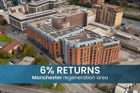 Merchants Wharf, Manchester - 6.5% Rental Yields, Manchester M5, New home