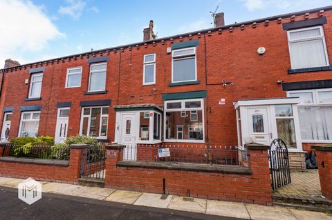 3 bed terraced house for sale in Lee Avenue, Bolton, Greater Manchester ...