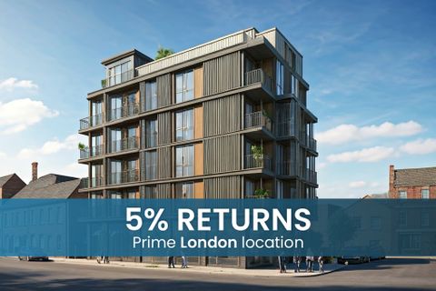 Hands Off London Property Investment - 5% Rental Yields, London UB8, New home