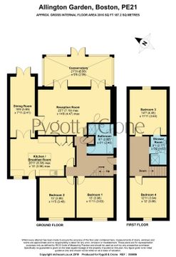 4 Bed Detached House For Sale In Allington Garden Boston