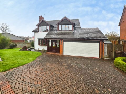 Fountain Court, Biddulph, Stoke-On-Trent ST8, 4 bed detached house for ...