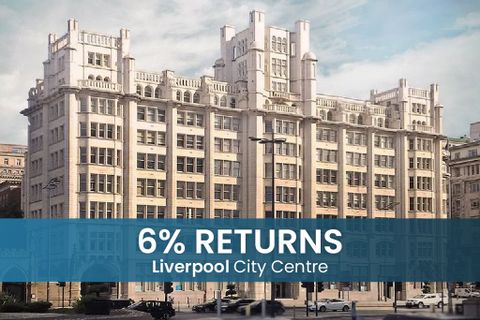 Buy To Let Liverpool Flat, Central Liverpool - 6% Rental Yields, Liverpool L2, New home