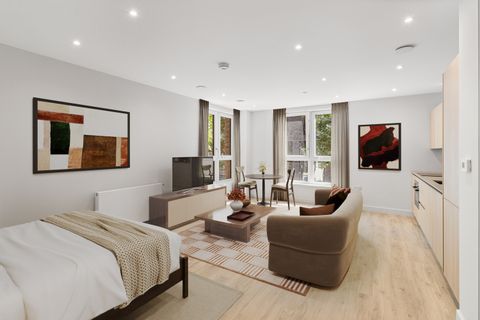 Biscuit Walk, Bermondsey, London SE16, Studio to rent