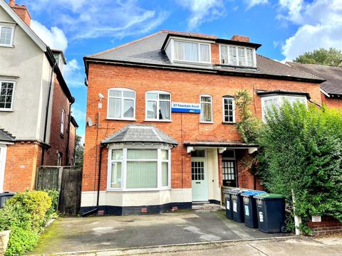 Fountain Road, Edgbaston, Birmingham B17, Studio to rent