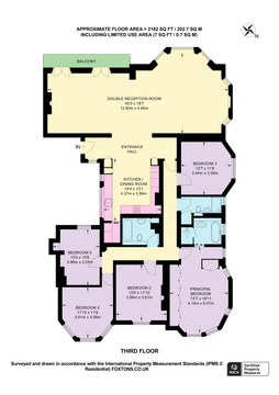 Floorplan - Representation Of Current Layout, Internal Floor Area Approx.