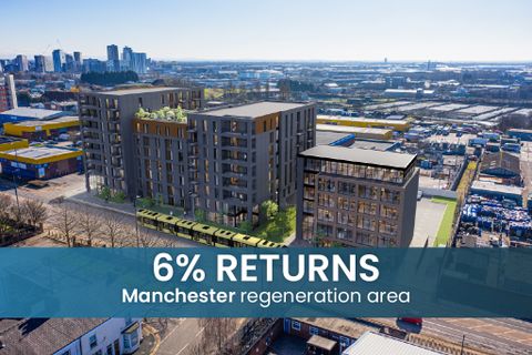 West One - 6% Rental Yields, Manchester M50, New home