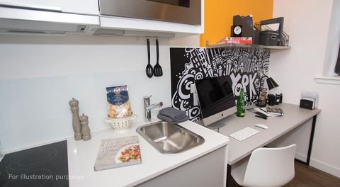 Clyde Street, Glasgow G1, Studio to rent