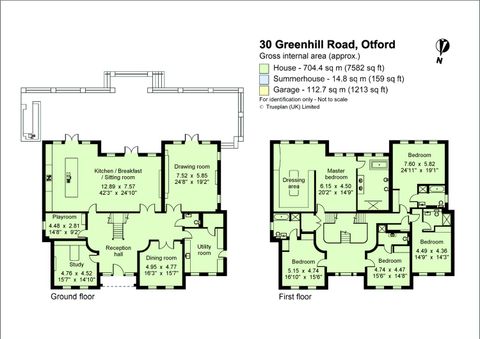 5 Bed Detached House For Sale In Greenhill Road Otford Sevenoaks