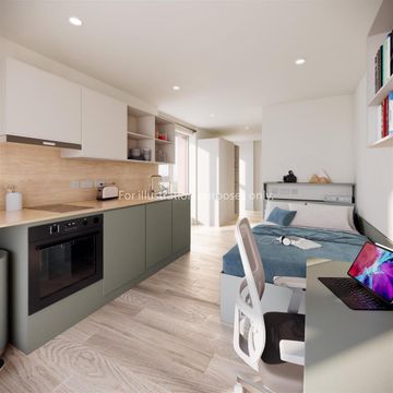 Cheapside Street, Glasgow G3, Studio to rent