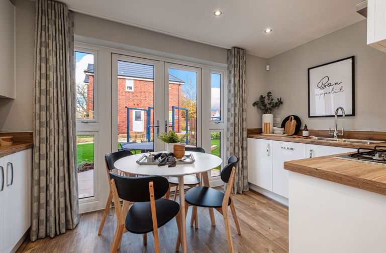 Property 2 of 8. Interior View Of Our 2 Bed Kenley Home Kitchen &amp; Dining