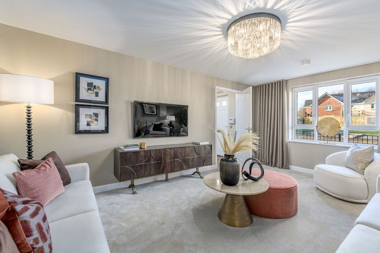 Property 1 of 10. Lounge In 4 Bedroom Harris House Type