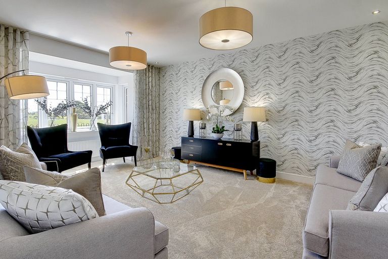 Property 1 of 12. The Lounge Is Perfect For Cosy Nights In