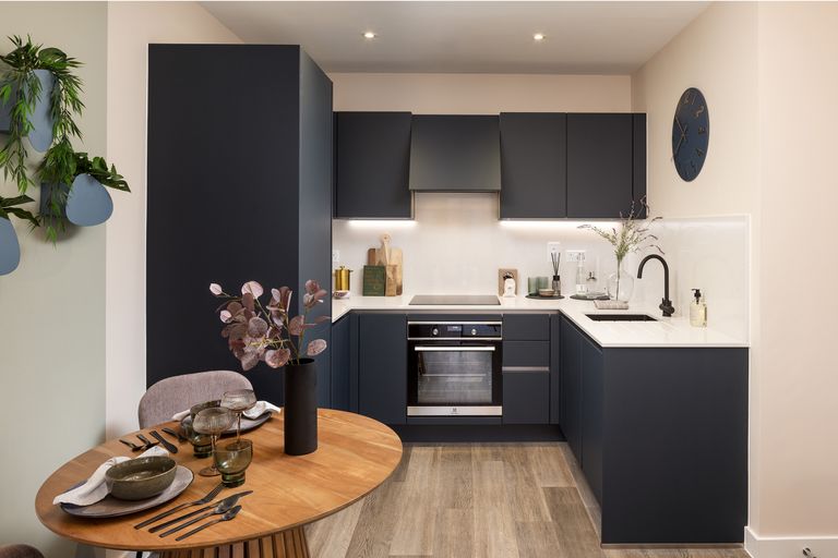 Property 1 of 6. Kitchen Inside The Chiseldon Apartment