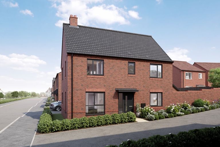 Property 2 of 12. Artists Impression Of The Plumdale Home At Gresley Meadow