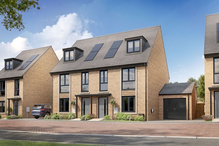 Property 2 of 13. The Elliston, An Striking 2.5 Storey 4 Bedroom Home