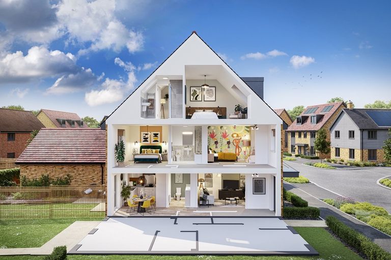 Property 3 of 12. Inside The Braxton: A 3-Bed Home With 3 Floors Of Functional Living