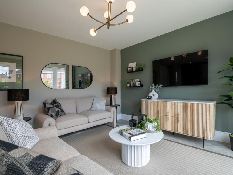 Property 2 of 9. Alternative Living Room Of The Cambridge, A 4 Bedroom House