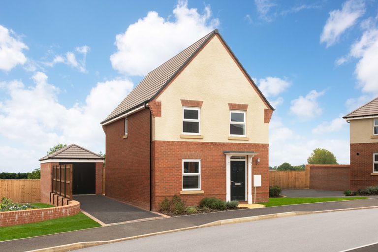 Property 2 of 9. External View Of Detached Modern Home