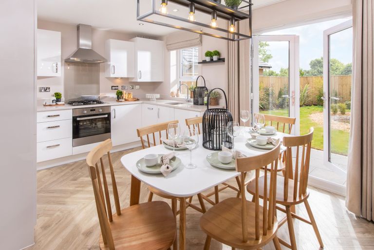 Property 2 of 9. Internal Image Of The Ellerton Kitchen/Dining Room