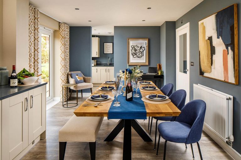 Property 3 of 11. The Dining Area Also Leads To The Utility Area And Guest Cloakroom