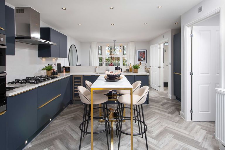 Property 2 of 10. Avondale Navy Kitchen