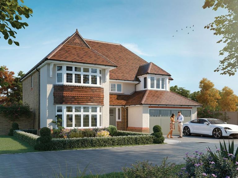 Property 1 of 10. External CGI In Render Of The Richmond, A 4 Bedroom House