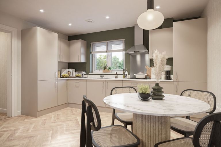 Property 3 of 10. Easy To Clean Kitchen Area