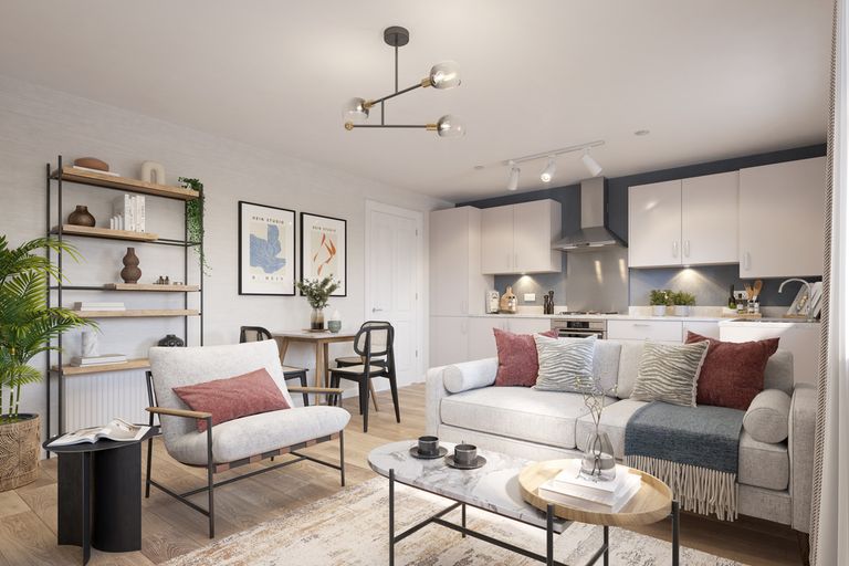 Property 1 of 6. Ds12902 - 03 Plot 176 - Kitchen Sitting Dining Area