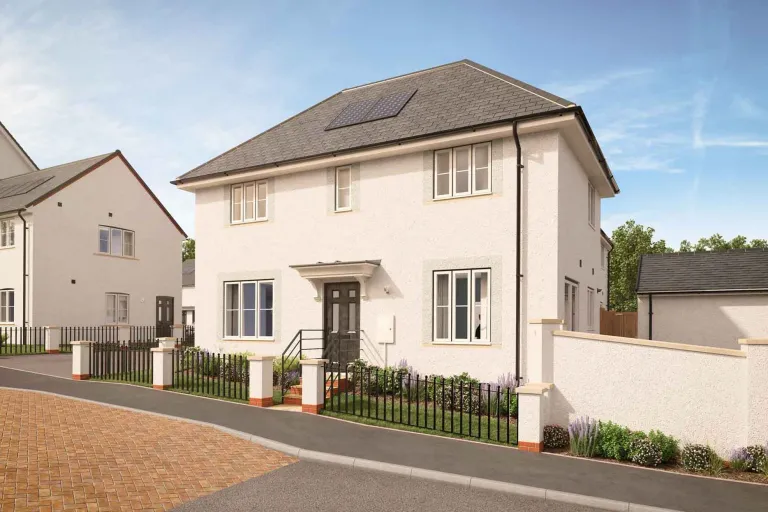Property 1 of 8. Exterior Lawrence Three Bedroom New Build