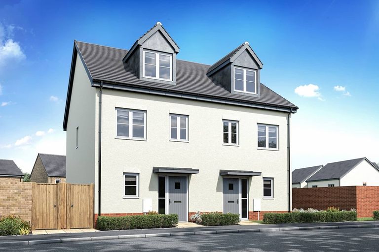 Property 1 of 13. The Harrton Is A Three Bedroom Home At Westland Heath
