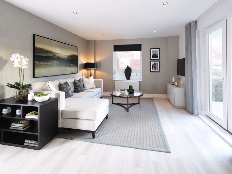 Property 2 of 7. Redrow - 1 Bedroom Apartment - Lounge - 50307