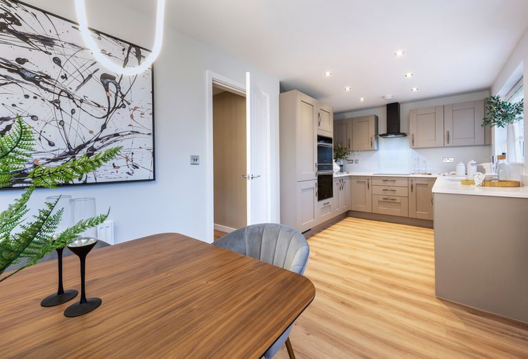 Property 3 of 13. Indicative Kitchen/Dining Room, Contemporary Modern Decoration