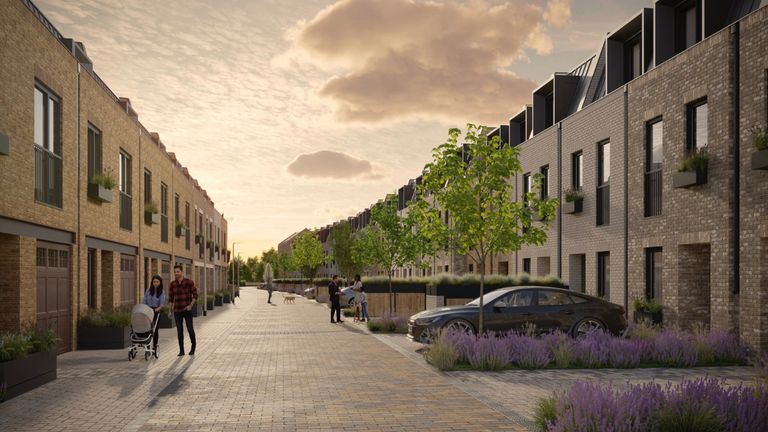 Property 1 of 5. Mews House Streetscape