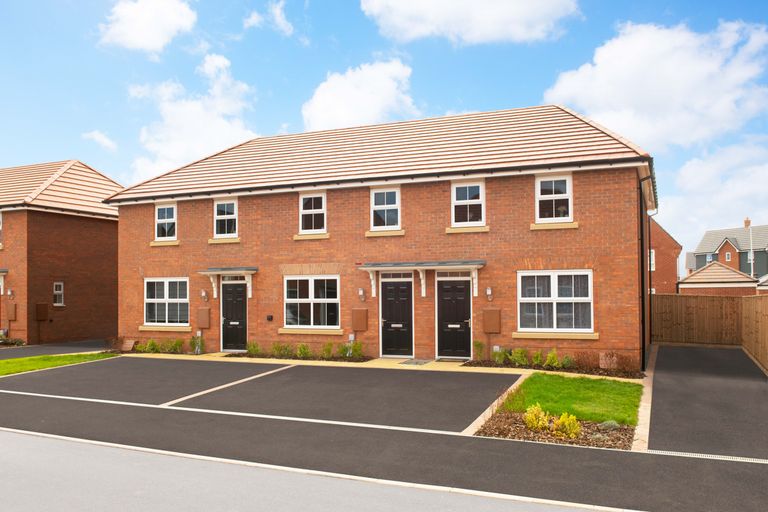 Property 3 of 10. External View Of The Three Bedroom Archford