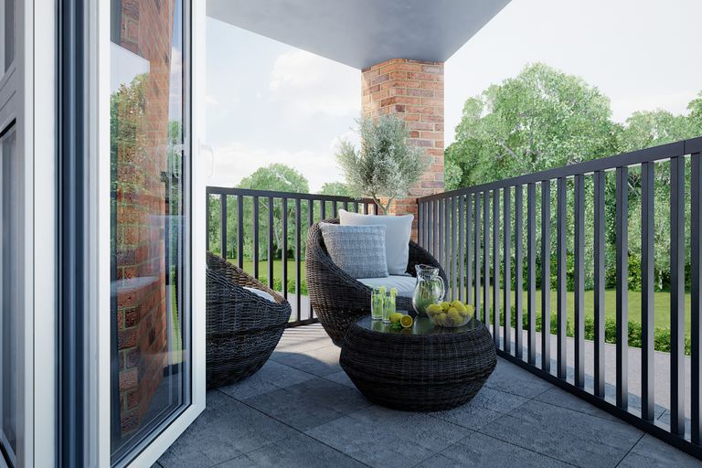 Property 3 of 6. 2 Bedroom Apartment Balcony