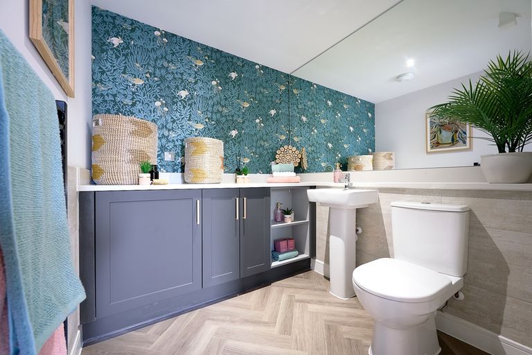 Property 3 of 13. Combined Downstairs Toilet And Laundry Room