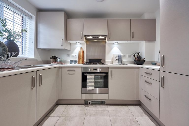 Property 1 of 11. Beautifully Designed Kitchen With Ample Cupboard Space