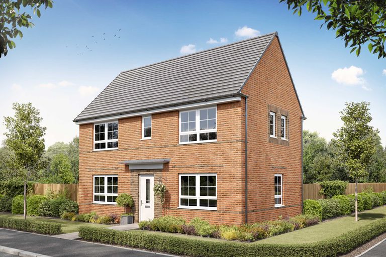 Property 1 of 10. Exterior CGI View Of Our 3 Bed Ennerdale Home