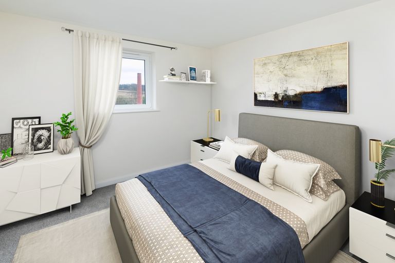 Property 3 of 7. Riverside Quarter Apartment Bedroom