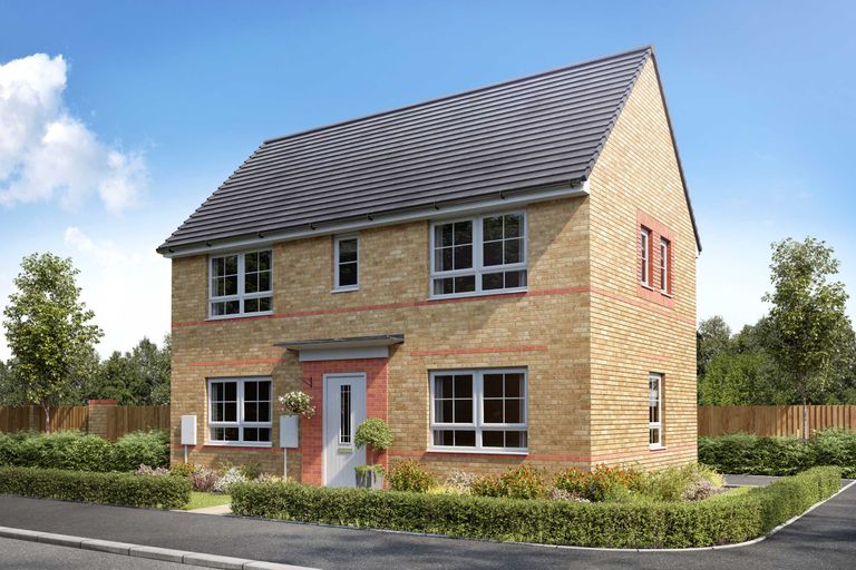 Property 1 of 10. Exterior CGI View Of Our 3 Bed Ennerdale Home