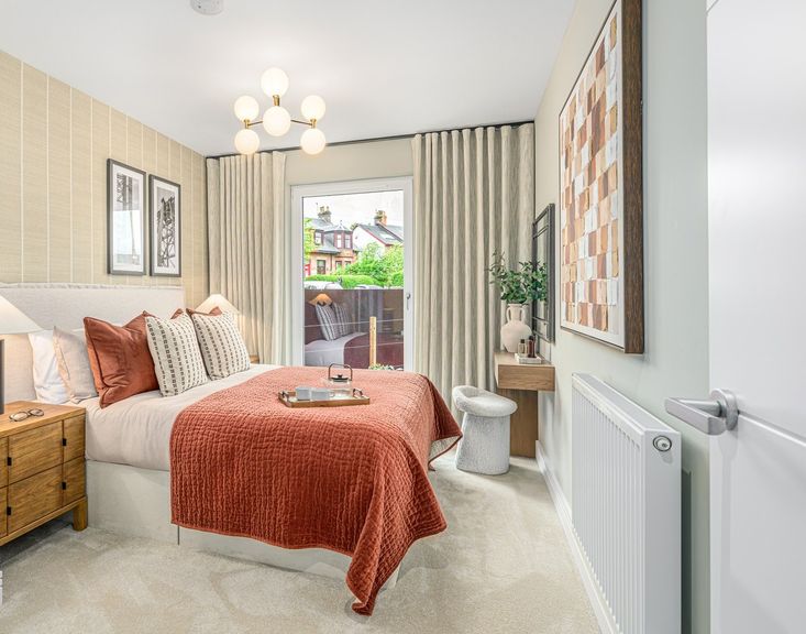 Property 1 of 4. Vb5698836 20260519 cala Homes The Foundry Type 3A Show Apartment Bedroom 1 001 1600x1067 (1)