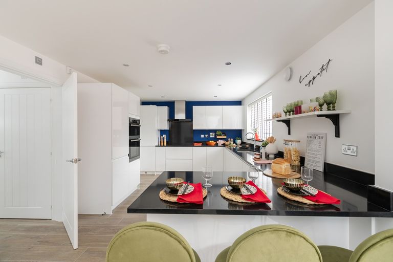 Property 3 of 15. A Breakfast Bar Is A Handy For Getting All The Family Together After Work And School