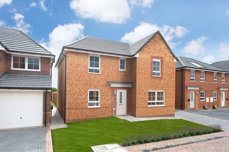 Property 1 of 10. The Exterior Of Plot 32 The Lamberton At Stirling Park, Brough
