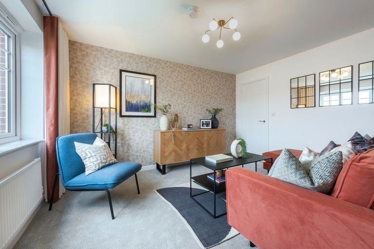 Property 2 of 9. Indicative Living Room, Contemporary Modern Decoration